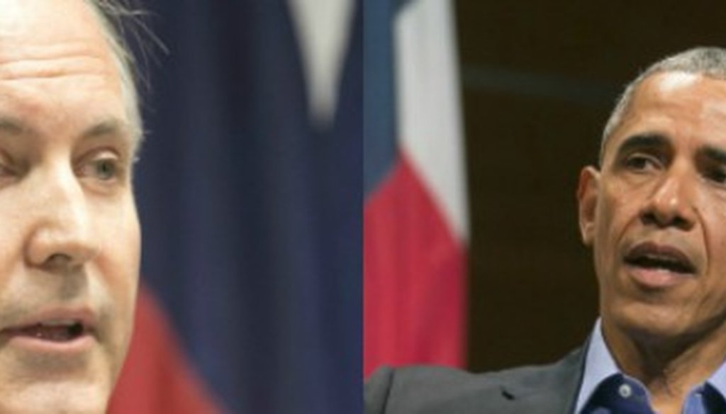 Ken Paxton, the Texas attorney general, said in September 2017 that Barack Obama used an order to "unilaterally confer" citizenship on immigrants. Pants on Fire!