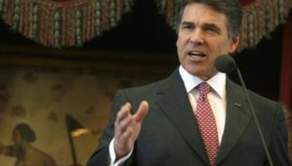 Gov. Rick Perry gives his sixth State of the State address.