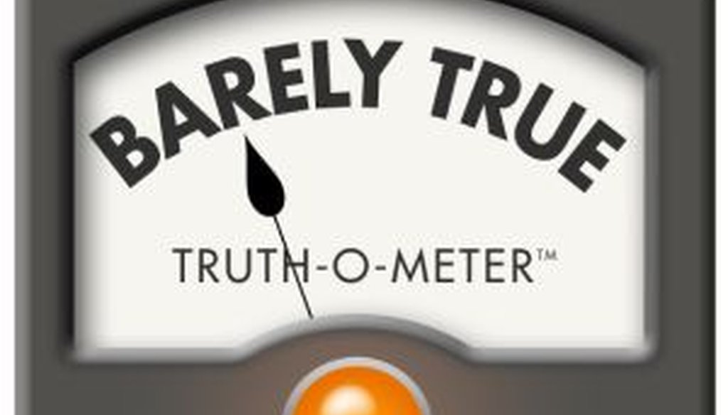 We are considering retiring Barely True and replacing it with Mostly False.