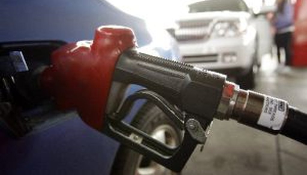 U.S. Rep. Ron Paul overstated the pain at the pump in Florida during the Feb. 22, 2012, Republican presidential debate.