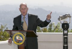 Gov. Jerry Brown slams Prop 53, omits analysis on mega-project measure