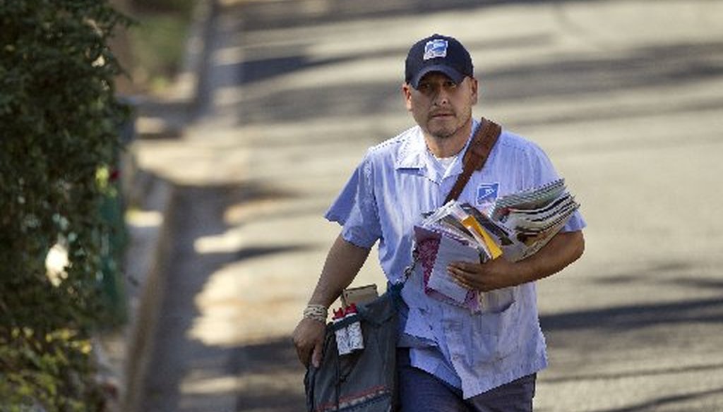 We get mail--and we share some of it too (Austin American-Statesman photo, Deborah Cannon).