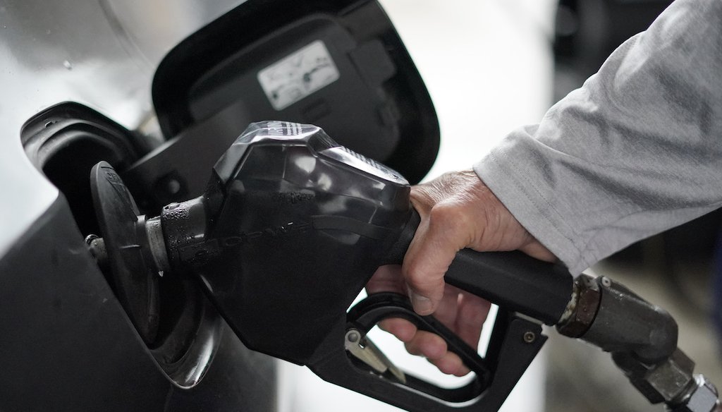 The average price of regular gasoline across the U.S. has risen above $4 per gallon for the first time since 2008. (AP)