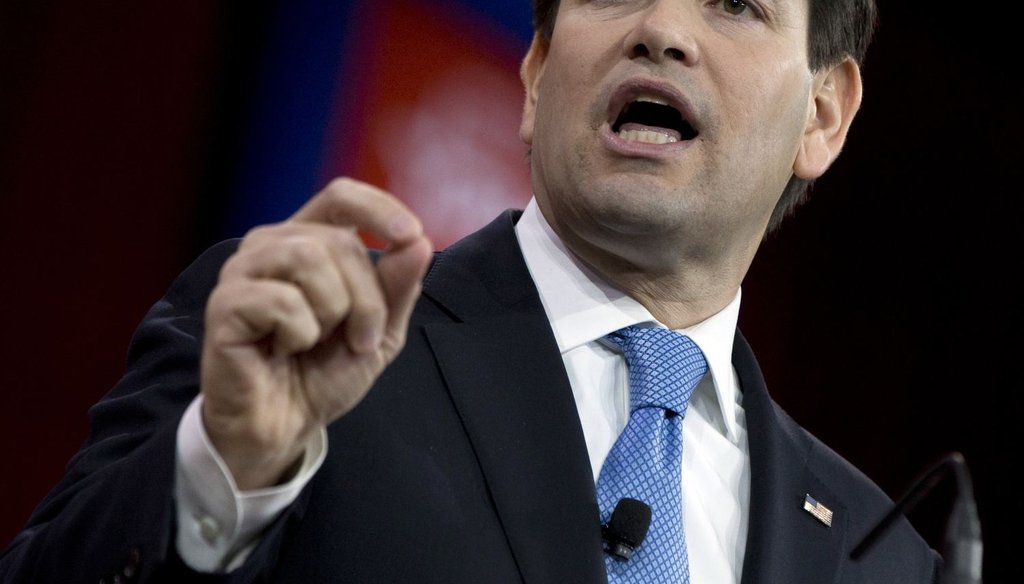 Sen. Marco Rubio, R-Fla.