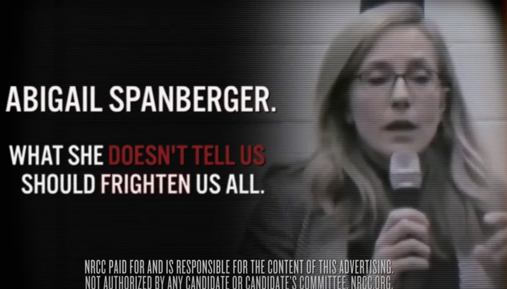 (Screenshot of NRCC advertisement)