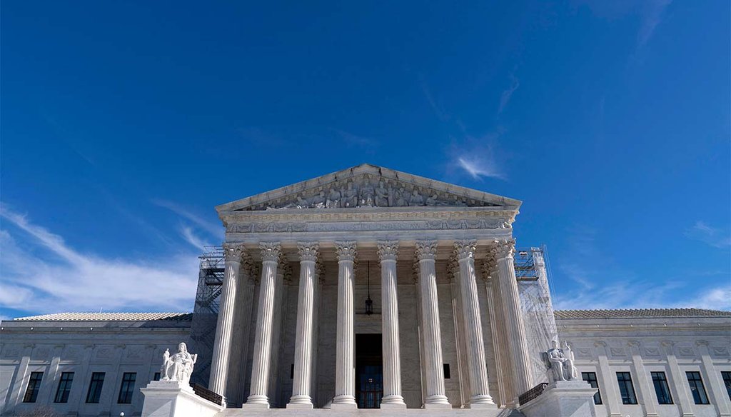The U.S. Supreme Court is seen Wednesday, Feb. 7, 2024, in Washington. (AP)