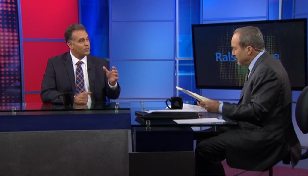 Political journalist Jon Ralston interviews congressional candidate Danny Tarkanian in February