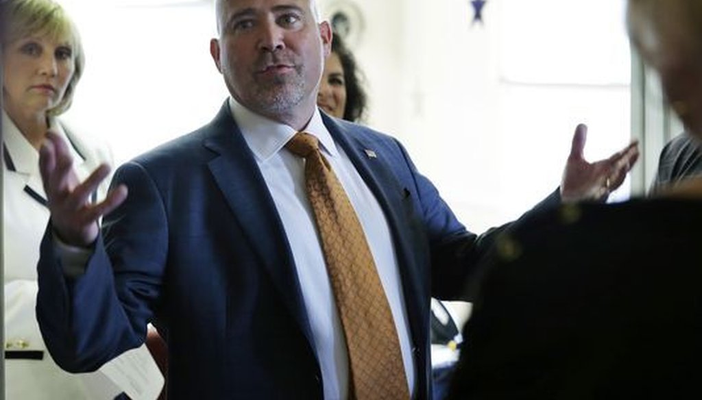 U.S. Rep. Tom MacArthur, a New Jersey Republican, authored an amendment to overhaul the health care law. (AP file photo)