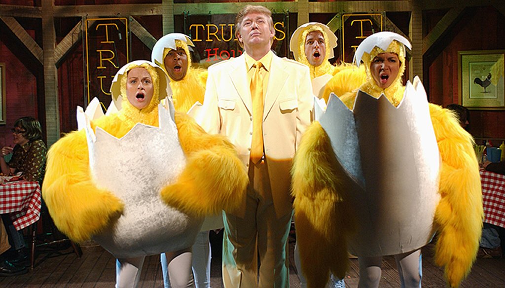 Donald Trump will host "Saturday Night Live" on Nov. 7, something the billionaire presidential candidate hasn't done since 2004, when his show "The Celebrity Apprentice" took off on NBC. (NBC photo)
