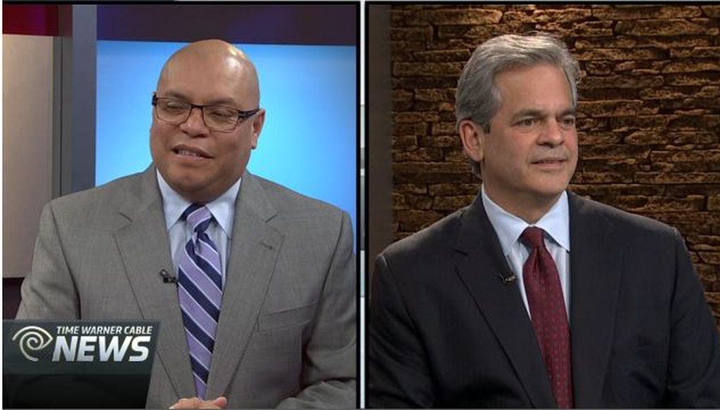 Mike Martinez, an Austin City Council member, and Steve Adler, an Austin attorney, debated Nov. 19, 2014, on TWC News. See the debate: http://bit.ly/1utjFFi (TWC News).