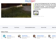 Ahead of presidential debates, election PolitiFact unveils new homepage