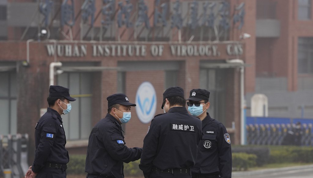 The Wuhan Institute of Virology in China's Hubei province on Wednesday, Feb. 3, 2021. (AP Photo/Ng Han Guan)