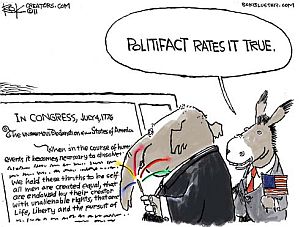 A 2011 editorial cartoon by Chip Bok.