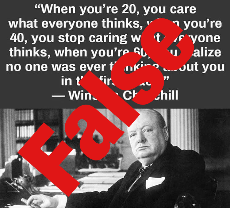 No Winston Churchill Didnt Say This Quote About Age - 