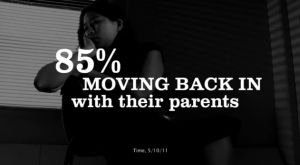 In a recent ad, the Republican-aligned group American Crossroads blamed President Barack Obama for 85 percent of recent college grads having to move home. But long before the ad ran, the media missed multiple opportunities to check the figure's validity.