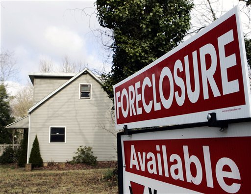 A foreclosed home in Egg Harbor Township, N.J., in 2008. The U.S. household debt burden is much more manageable today than it was back then, on the cusp of the Great Recession. (AP)