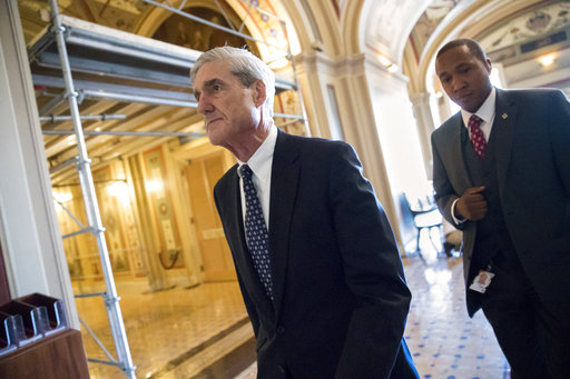 Special counsel Robert Mueller departs after a closed-door meeting with members of the Senate Judiciary Committee on June 21, 2017. (AP/J. Scott Applewhite)
