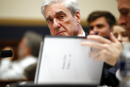 Former special counsel Robert Mueller testifies before the House Judiciary Committee on July 24, 2019, in Washington. (AP/Brandon)