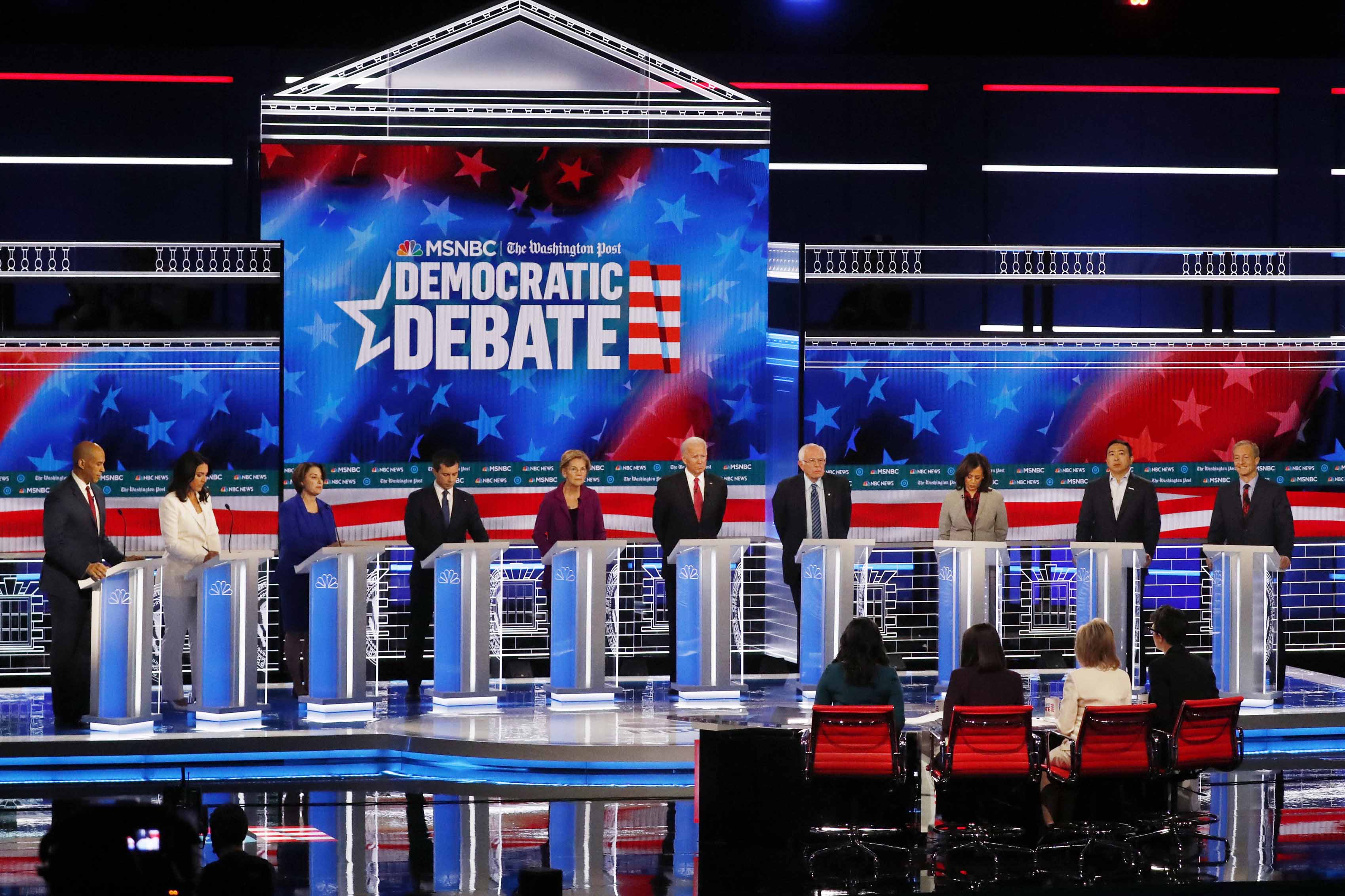 Factchecking the fifth Democratic presidential debate in Atlanta