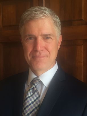 This photo provided by the 10th U.S. Circuit Court of Appeals shows Judge Neil Gorsuch. (10th U.S. Circuit Court of Appeals via AP)