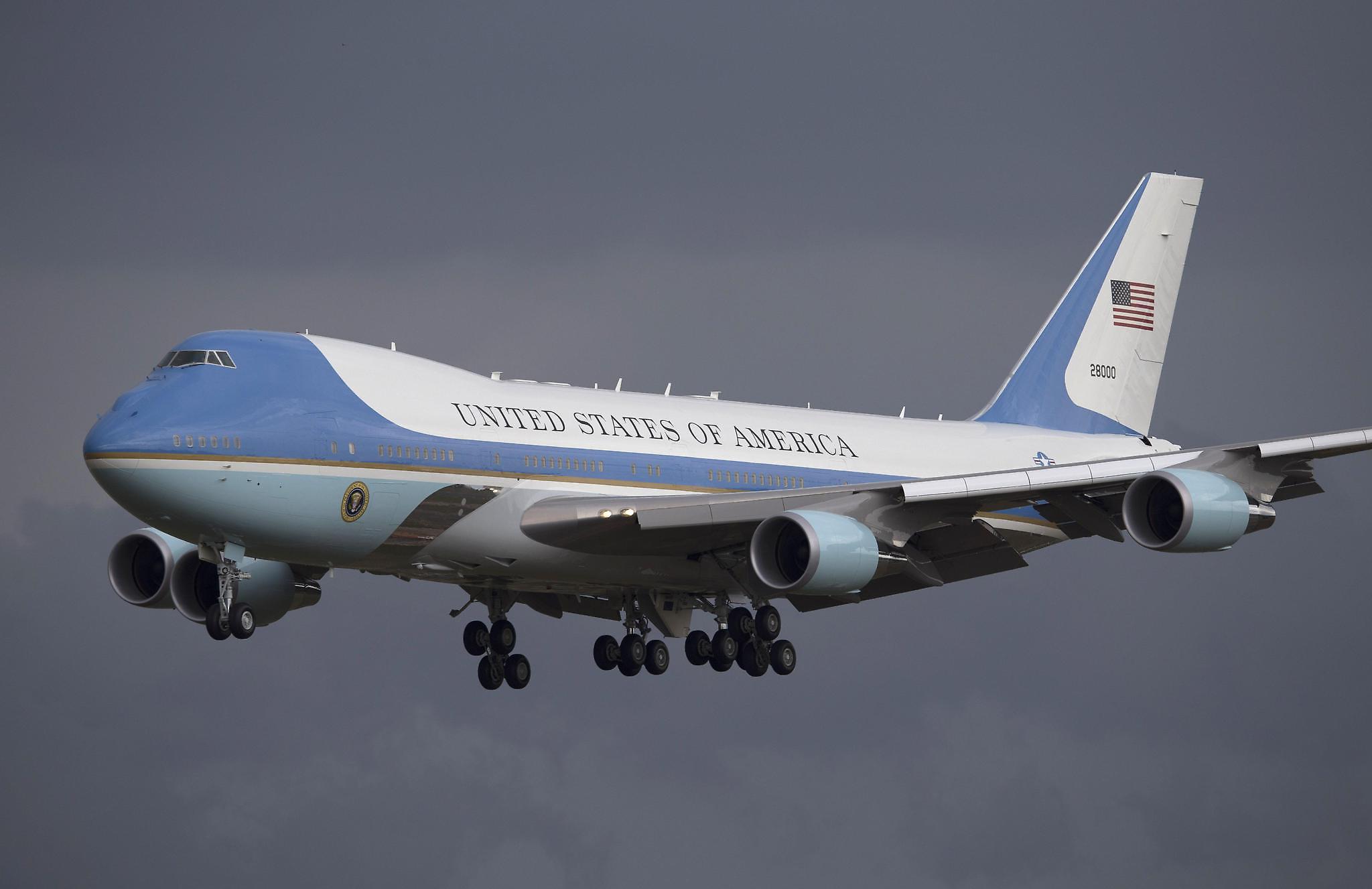 Trump has blasted the cost of replacing Air Force One.
