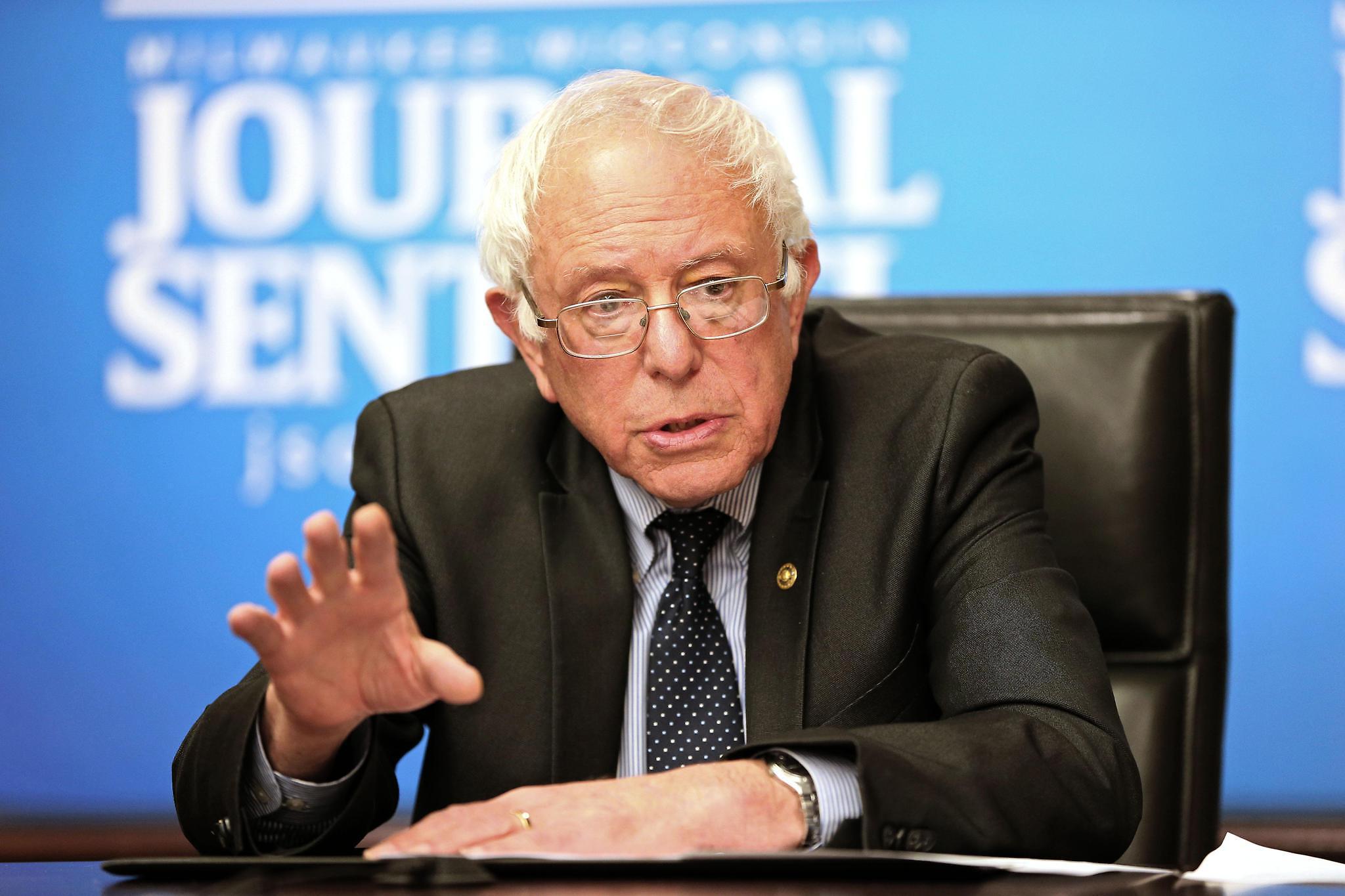 Democratic presidential candidate Bernie Sanders gained a lot of page views with a claim about inequality. (Milwaukee Journal Sentinel)