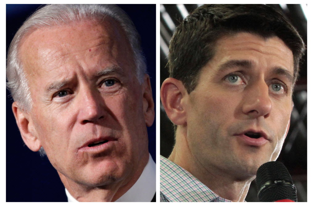 Vice President Joe Biden squares off Thursday in a debate with opponent Paul Ryan.