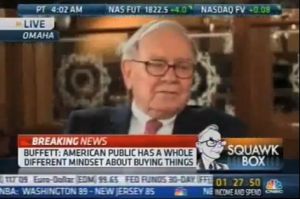 In a CNBC interview in 2010, investor Warren Buffett offered skepticism about the bill that ultimately became Obamacare. Some bloggers suggested his comments were recent.