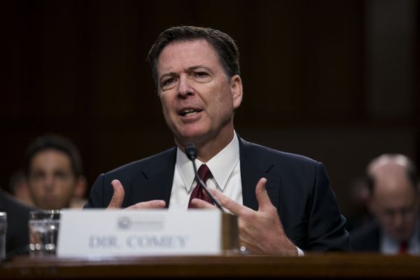 FBI Director James Comey testifies on Capitol Hill in Washington on Sept. 27, 2016. (AP/Pablo Martinez Monsivais)