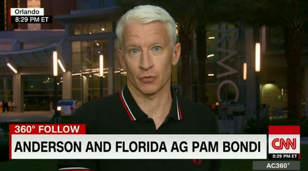 On his CNN show, Anderson Cooper responded to criticism from Florida Attorney General Pam Bondi about how he handled an interview with her.