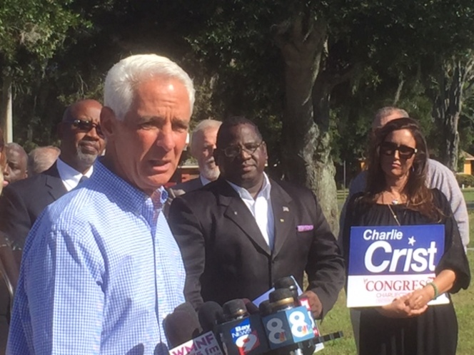 Former Gov. Charlie Crist announced he will run for Congress on Oct. 20, 2015. (Tampa Bay Times)