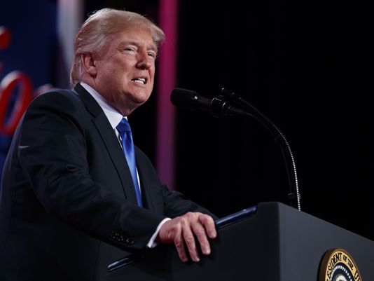 President Donald Trump is going after the deal, which was done under President Barack Obama. (Evan Vucci/Associated Press)
