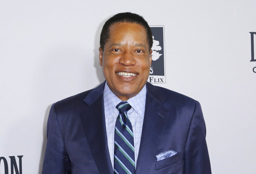 Larry Elder at the LA Premiere of "Death of a Nation" on Tuesday, July 31, 2018, in Los Angeles. (Sanjuan/AP)