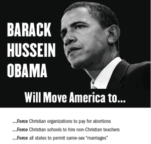The ad from the Government is Not God PAC ran in newspapers in Florida and Ohio.