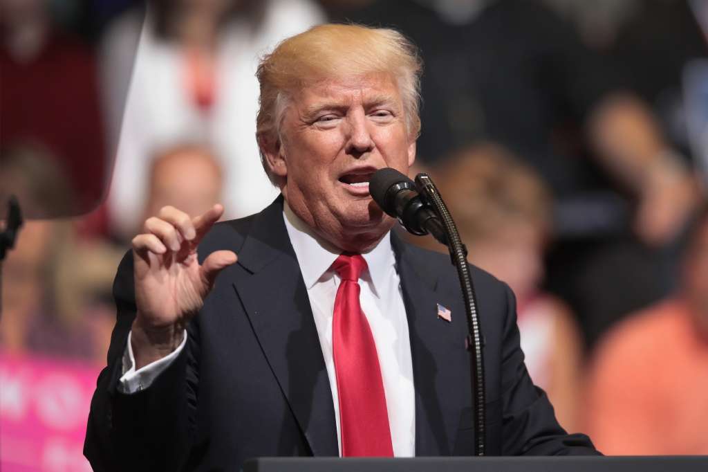 Thousands attended a rally in Cedar Rapids, Iowa, for President Donald Trump on June 21, 2017, his first visit to the state since the election. (Getty Images)