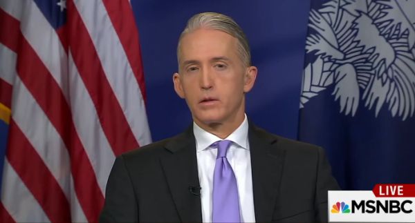 Rep. Trey Gowdy, R-S.C., was asked about Hillary Clinton emails during an appearance on MSNBC's "Morning Joe" on Oct. 31, 2016.