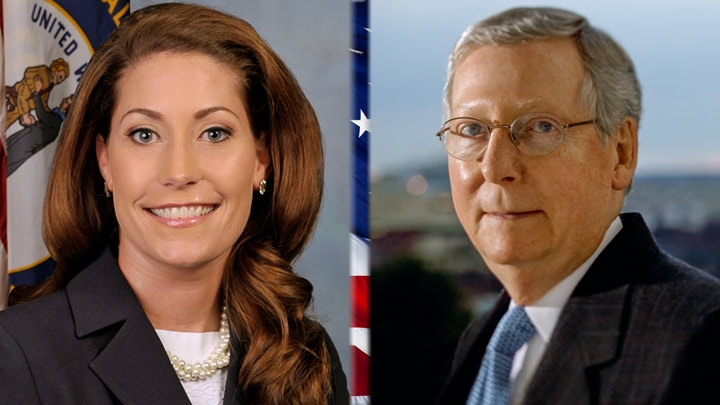 Alison Lundergan Grimes and Mitch McConnell are scheduled to debate Oct. 13, 2014, on Kentucky Educational Television.