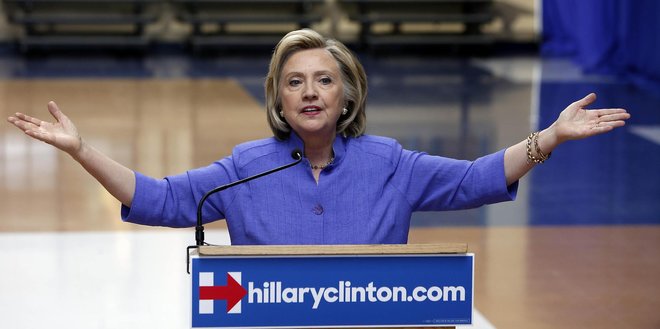 Hillary Clinton, shown here campaigning in New Hampshire in August 2015, is scheduled to make the first Wisconsin visit of her 2016 presidential campaign on Sept. 10, 2015. (AP photo)