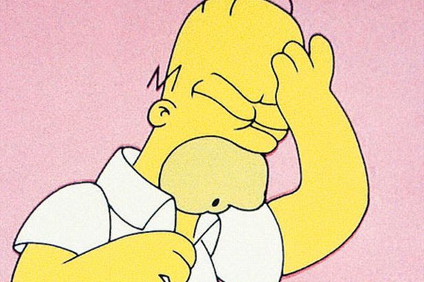 Homer Simpson is often wondering where did he go wrong. PolitiFact Georgia reviews some fact-checks when the speaker realizes he or she erred in making the claim. Photo credit: The Mirror newspaper.