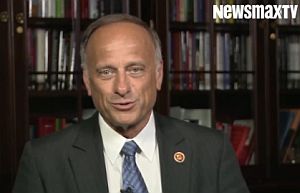 U.S. Rep. Steve King, R-Iowa, gave an interview on immigration to Newsmax.