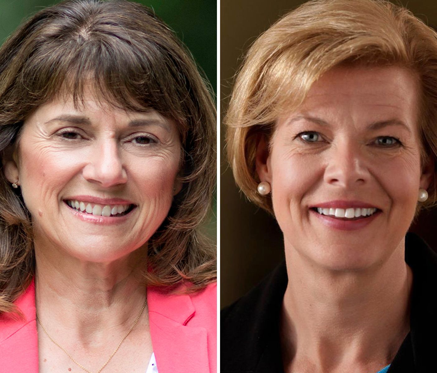 Republican Leah Vukmir (left) is challenging U.S. Sen. Tammy Baldwin, D-Wis., in the Nov. 6, 2018 eleciton.