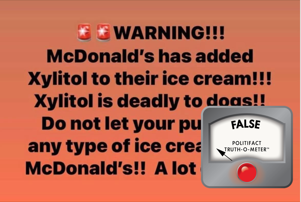 is mcdonalds bad for dogs