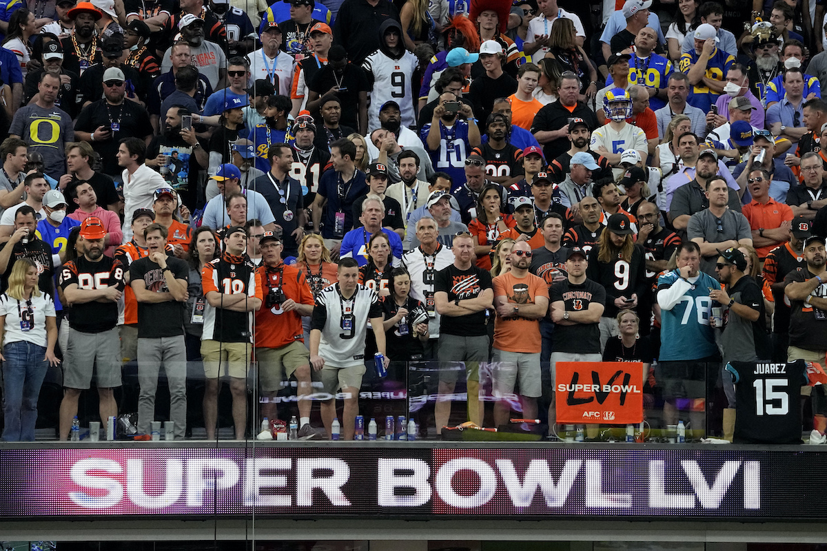 How many fans are at Super Bowl 2022? Official attendance confirmed