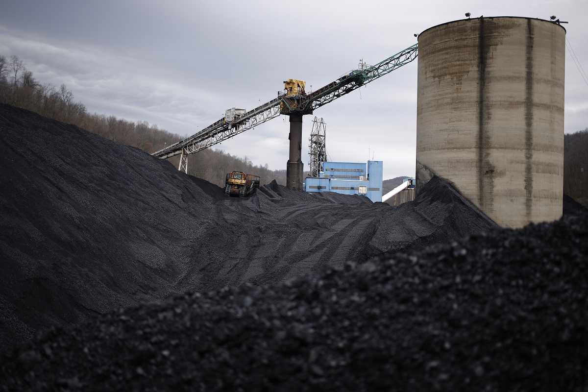 Mounds of unsold coal near Fairview, W.Va., April 11, 2016. The $1.5 trillion tax bill barreling toward President Donald Trump's desk is overwhelmingly a big win for corporations, but not every business benefits equally. (Luke Sharrett/The New York Times)