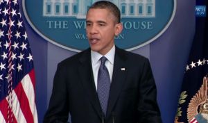One comment in a June 8, 2012, press conference by President Barack drew immediate attacks from Republicans. See the full context here.