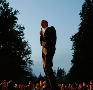 On the campaign trail in 2008, Barack Obama promised more transparency in the White House.
