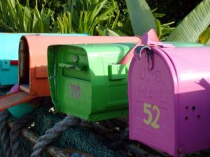 Some of our readers' comments recently have been as colorful as these mailboxes.
