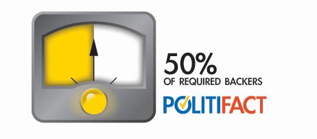 We're less than 500 backers away from receiving $15,000 in matching funds to expand our 2016 fact-checking.