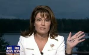 Sarah Palin attacks the Democratic proposal on letting the Bush tax cuts expire for the wealthy.