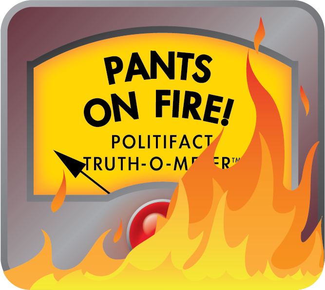 The statements we rated false, and ridiculous.